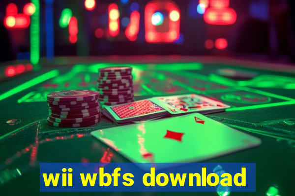 wii wbfs download